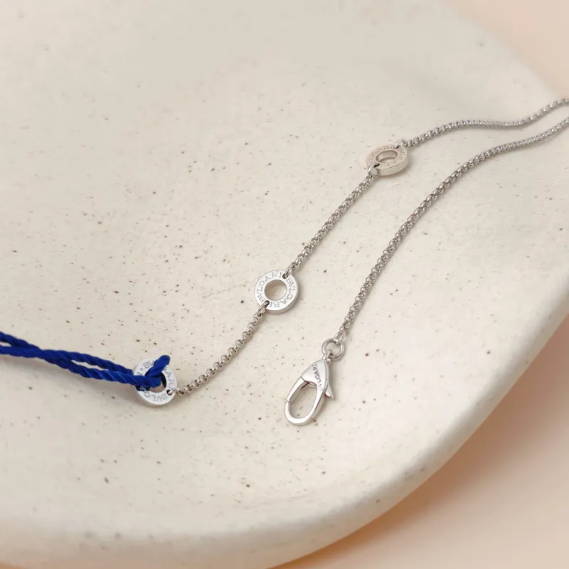 Bvlgari Necklace B.zero1 Pavé Diamond White Gold 18KW hite Gold Diamond Mini 44cm — cover view 2 of 11
