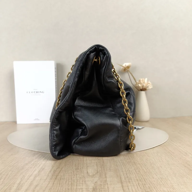 SAINT LAURENT Crossbody Bag JAMIE Black SL ambskin Large43 × 9 × 29 cm — cover view 5 of 8