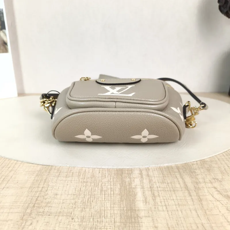 Louis Vuitton Crossbody Bag Bumbag Belt Bag Calfskin Mini 17 × 9.5 × 12 cm — cover view 3 of 5