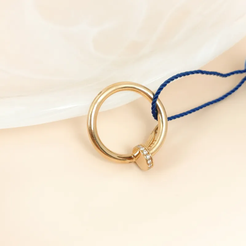 CARTIER Ring Juste un Clou Ring Yellow Gold 18KY ellow Gold Diamond Edition 2.6 56 — cover view 6 of 7