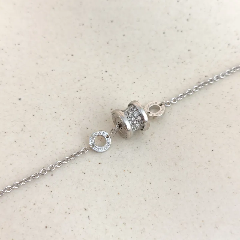 Bvlgari Bracelet B.ZERO1Collection Pavé Diamond White Gold 18KW hite Gold One Size sm 18cm — cover view 5 of 6
