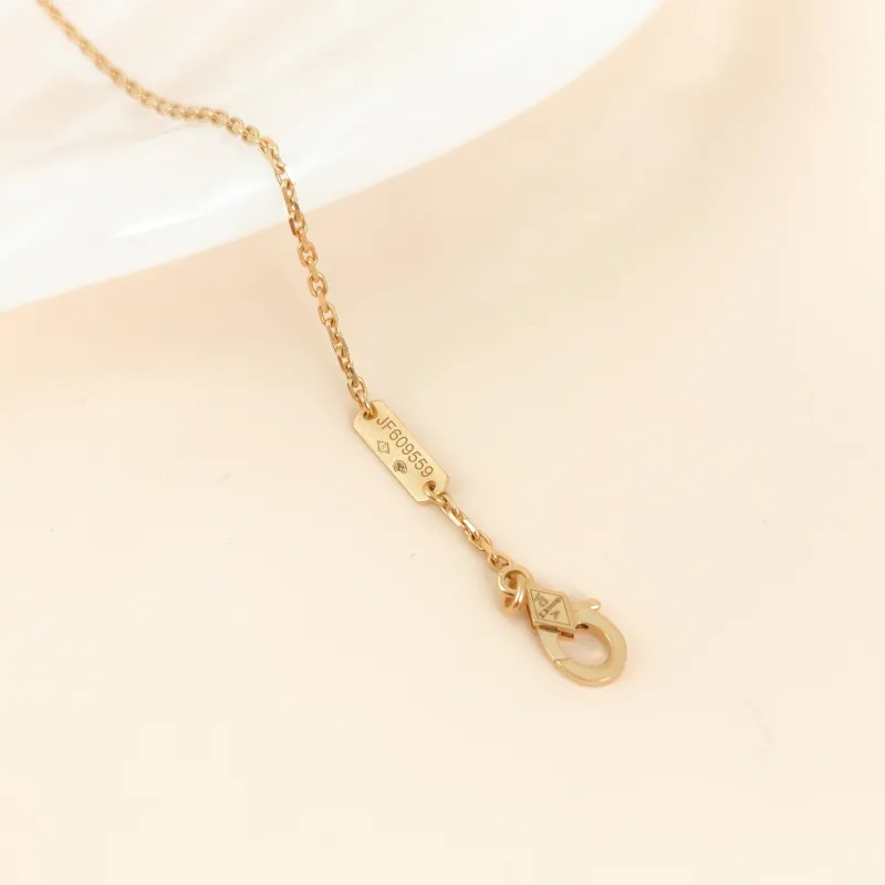 Van Cleef & Arpels Necklace Alhambra Alhambra Collection Necklace 18KY ellow Gold Vintage Small41cm โ cover view 8 of 8