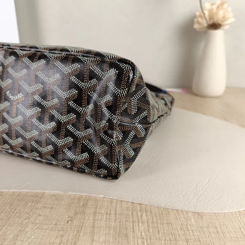 GOYARD Shoulder Bag Boheme Hobo​ Black PVC Mini 29 × 11 × 18.5 cm — detail view 1 of 9