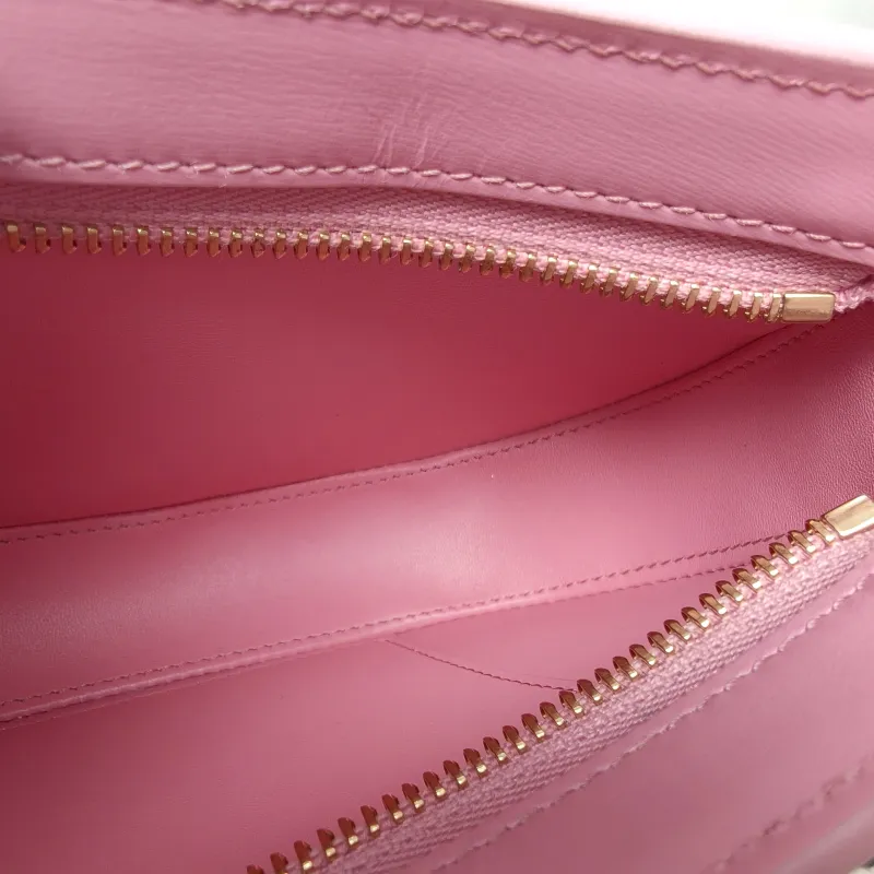CELINE Shoulder Bag tilly Pink Calfskin Medium 22 × 4 × 13.5 cm — detail view 12 of 14
