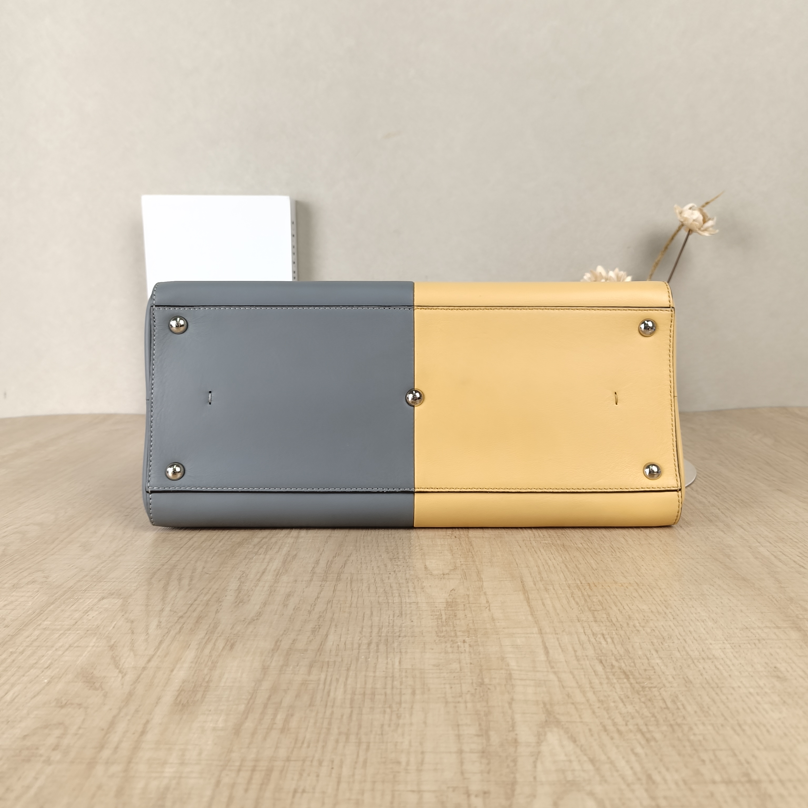 FENDI Top Handle Bag Top Handle Bag Colorblock Calfskin35 × 17 × 28 cm — cover view 2 of 4