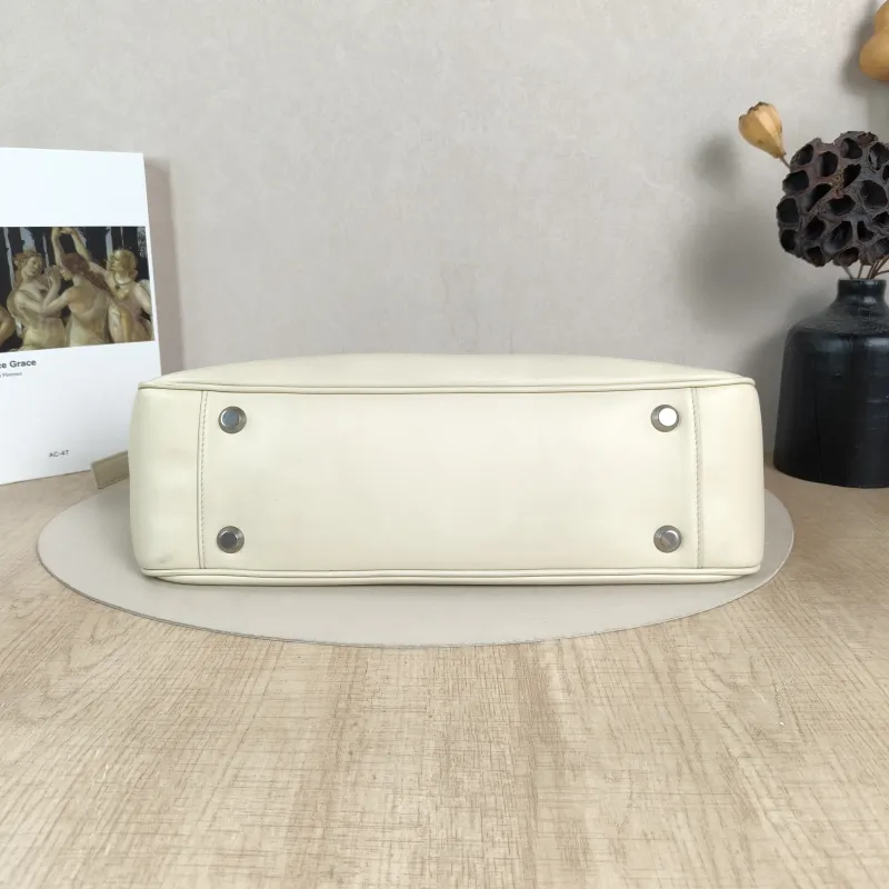 BALENCIAGA Shoulder Bagbel air White Calfskin One Size35 × 10 × 21 cm — cover view 2 of 5