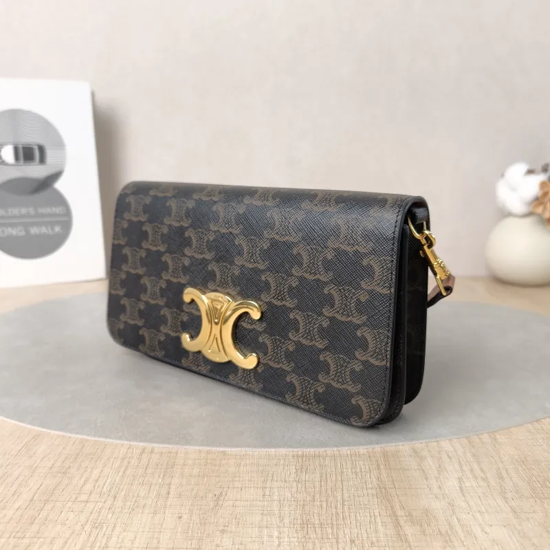 CELINE Shoulder Bag Crossbody Bag Monogram PVC One Size21 × 3 × 11 cm — cover view 3 of 6