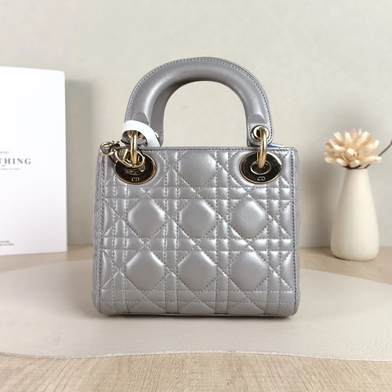 DIOR Crossbody Bag Lady Lady Dior Bag Mini12 × 5 × 10 cm — cover view 3 of 5