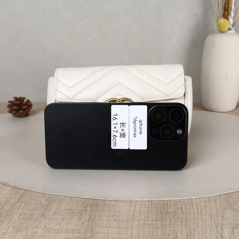 GUCCI Crossbody Bag GG Marmont Mini Marmont Mini White Calfskinmini16.5 × 4.5 × 9.5 cm — cover view 5 of 5