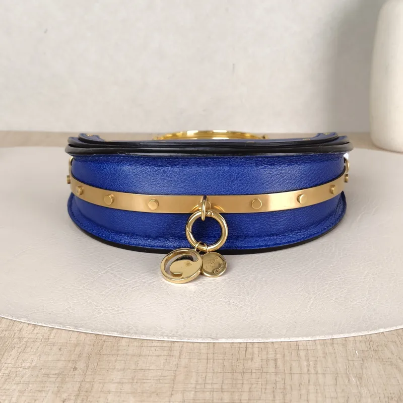 Chloé Crossbody Bagnile Top Handle Crossbody Bag Blue Calfskin One Size19.5 × 6 × 12 cm — cover view 2 of 5