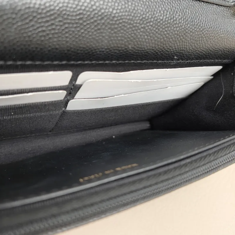 Chanel Crossbody Bag CF WOC Black Grained Calfskin One Size19.2 × 3.5 × 12.3 cm — detail view 11 of 12