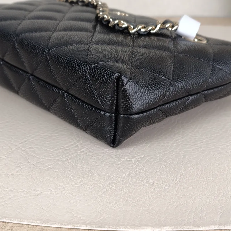 Chanel Shoulder Bag25c mini tote Black Grained Calfskin20 × 4 × 11 cm — detail view 6 of 10