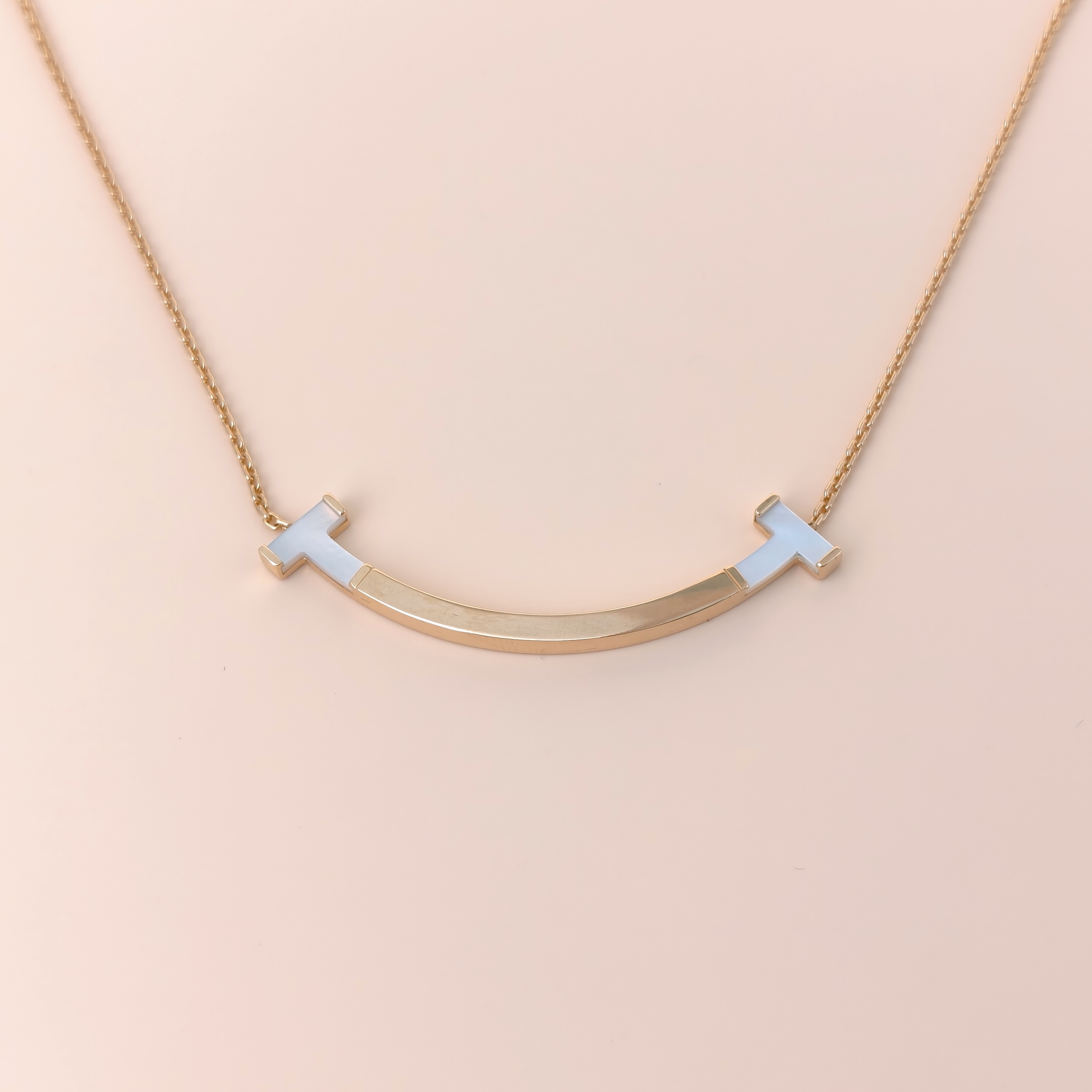 Tiffany&Co. Necklace TC ollection Smile Necklace Gold18k Pearl Medium40.6-45.7 — cover view 4 of 10