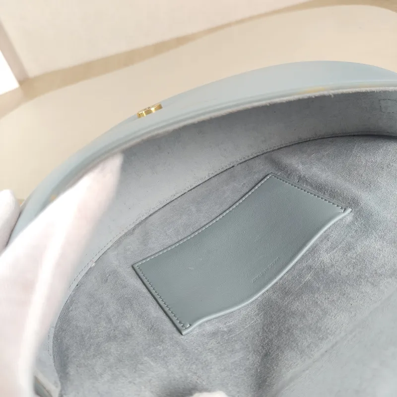 CELINE Crossbody Bag Crossbody Bag Blue Calfskin 22 × 6 × 13 cm — detail view 9 of 12