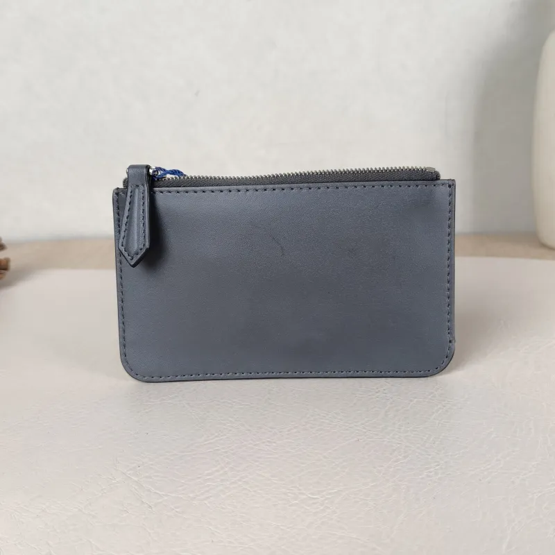FENDI Wallet Wallet Wallet Dark Grey Calfskin One Size 13.5*7.5 — cover view 3 of 5