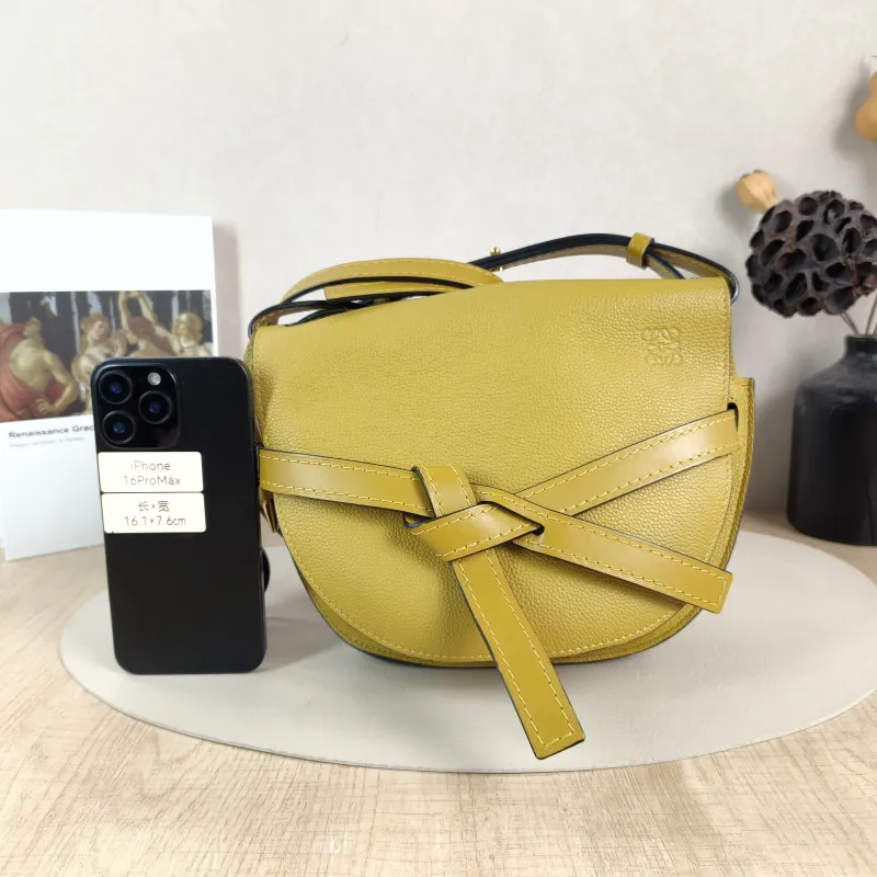 LOEWE Crossbody Bag Gate Calfskin Medium25 × 11.5 × 19 cm — cover view 5 of 6