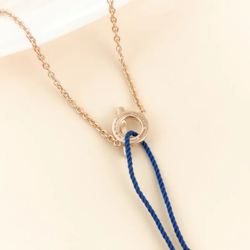 Hermès Bracelet Finesse QP avé Diamond Bracelet Rose Gold Diamond18KR ose Gold One Size16.5cm — cover view 2 of 6