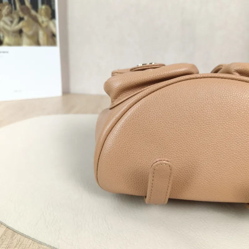 Chanel Backpack Duma Grained Calfskin Small16.5 × 10 × 17.5 cm — detail view 13 of 14