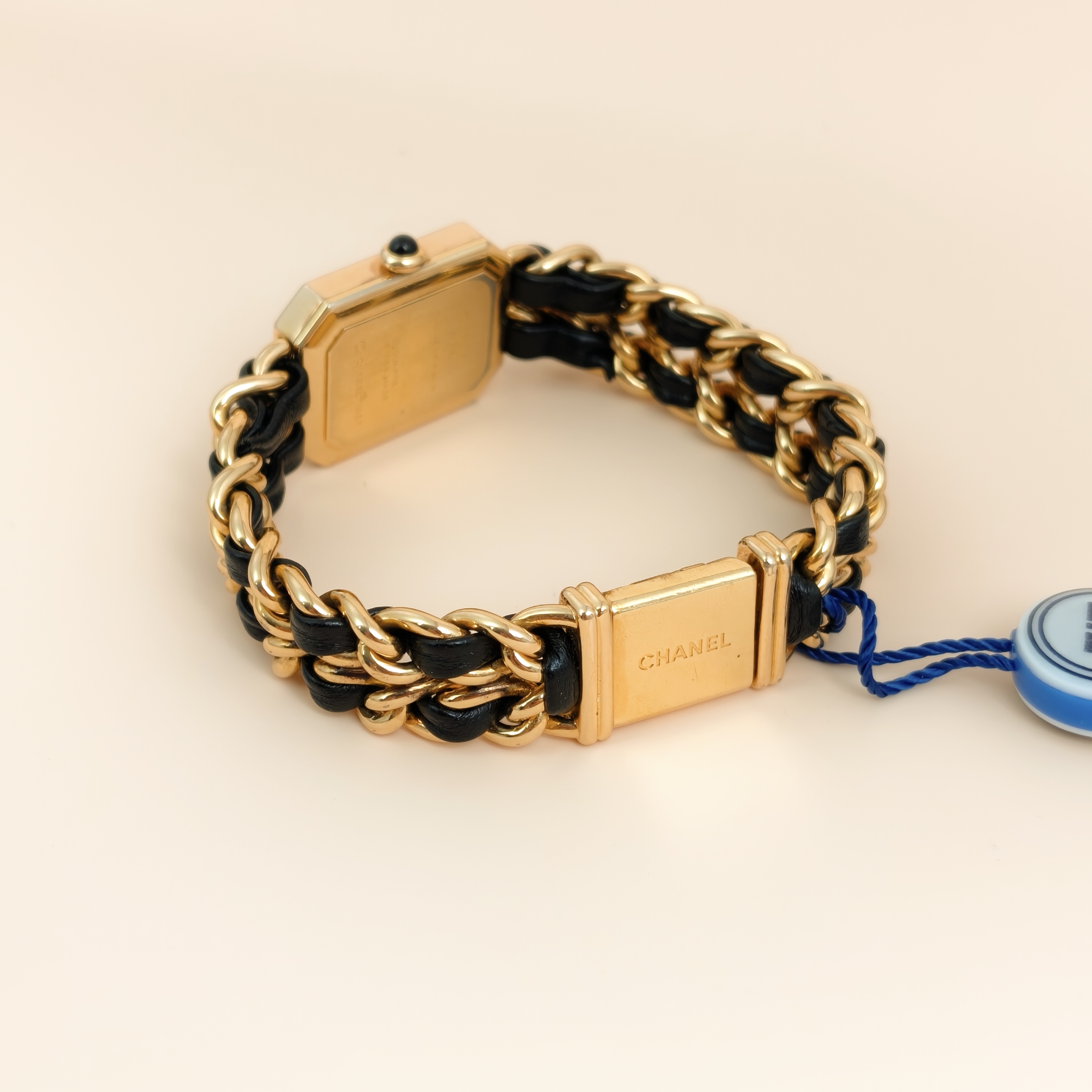 Chanel Watch Première Édition Originale Black with Gold-Tone Hardware Black with Gold-Tone Hardware L 26.1mm x 20mm — cover view 8 of 8