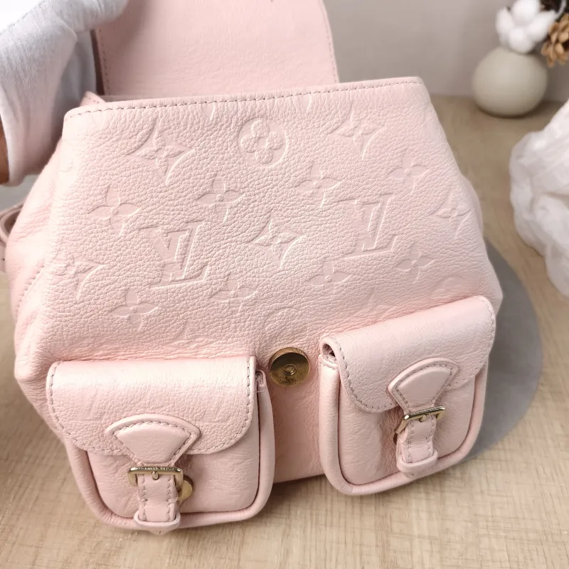 Louis Vuitton Backpack Backup Backpack Pink Calfskin One Size 20 × 14 × 22 cm — detail view 8 of 14