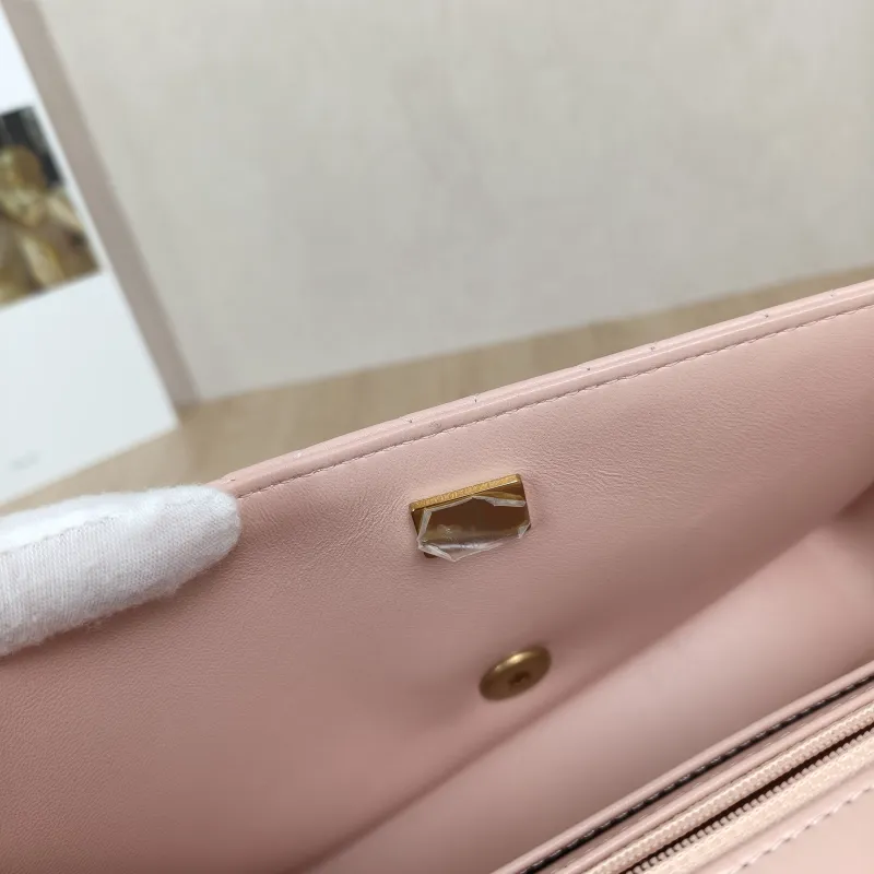 Chanel Crossbody Bag24c cf Pink Lambskin Small Edition23 × 6.5 × 14 cm — detail view 13 of 14