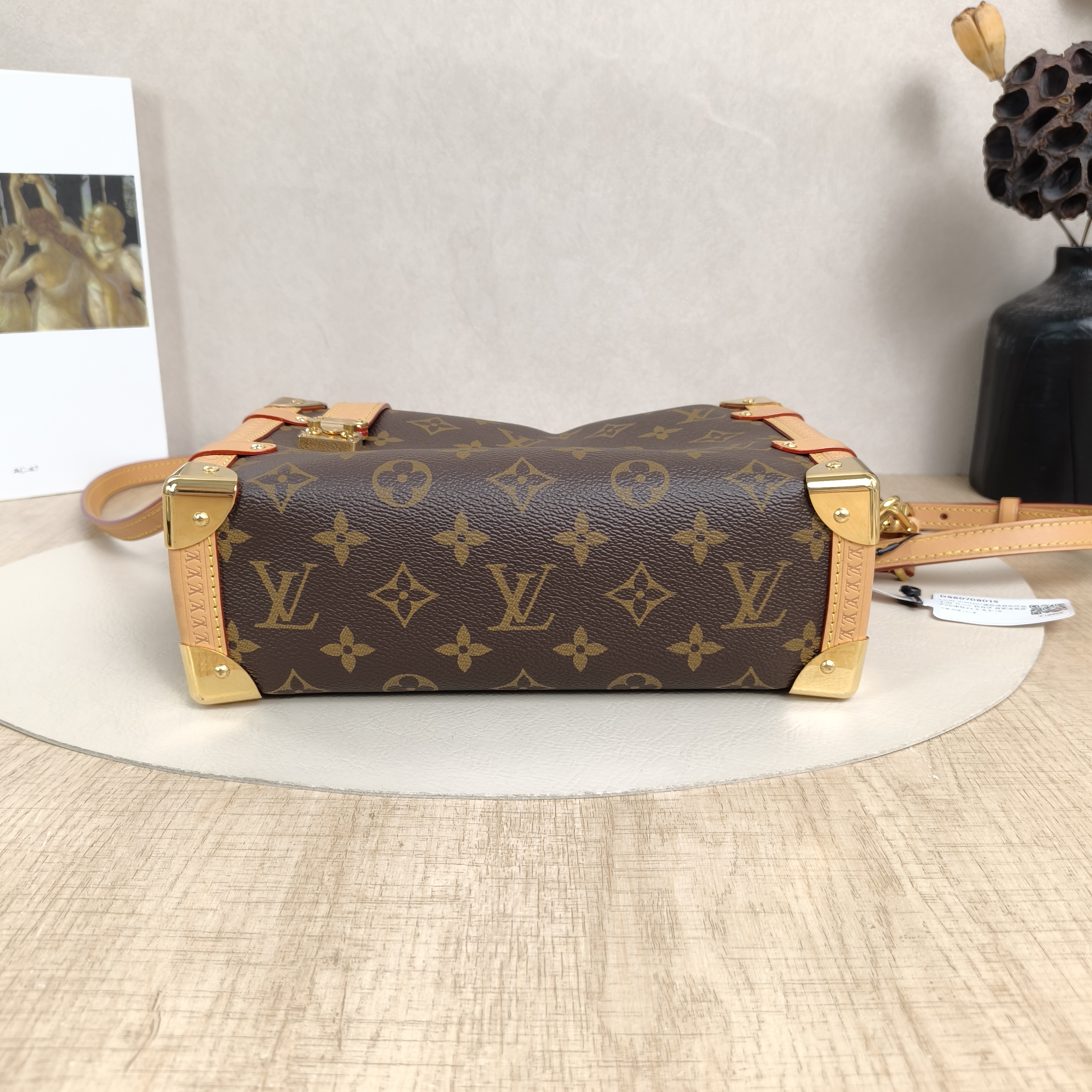 Louis Vuitton Crossbody Bag Side Trunk Box Monogram PVC Medium23.5 × 8.5 × 16 cm — cover view 3 of 6
