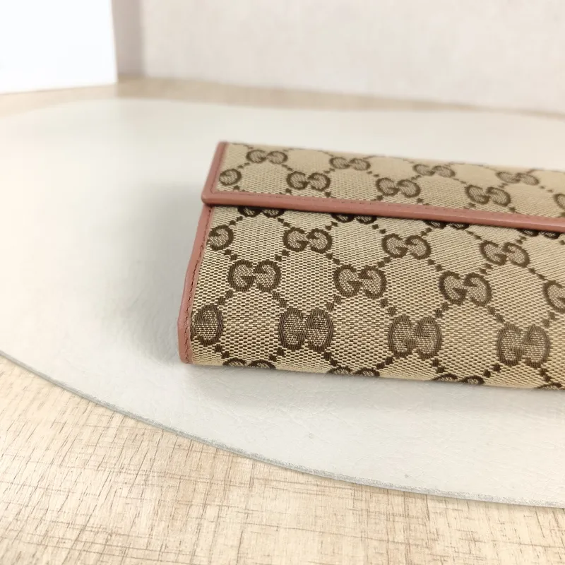 GUCCI Wallet Wallet Monogram Canvas19 × 2 × 9 cm — detail view 4 of 11