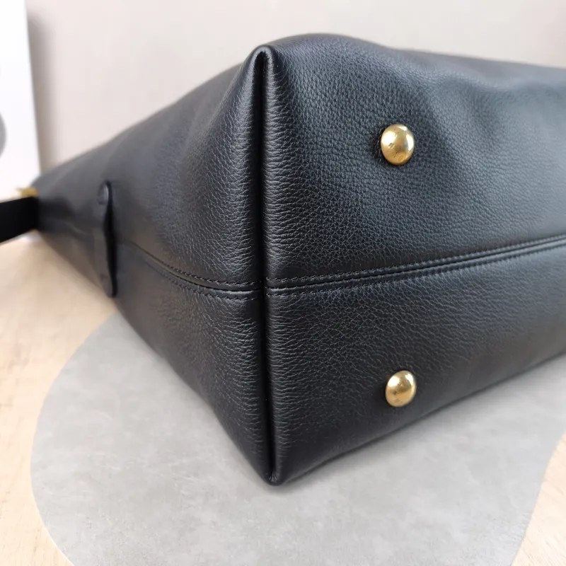 Louis Vuitton Shoulder Bag Low Key Hobo Shoulder Bag Black Calfskin Medium 31 × 18 × 35 cm — detail view 2 of 15