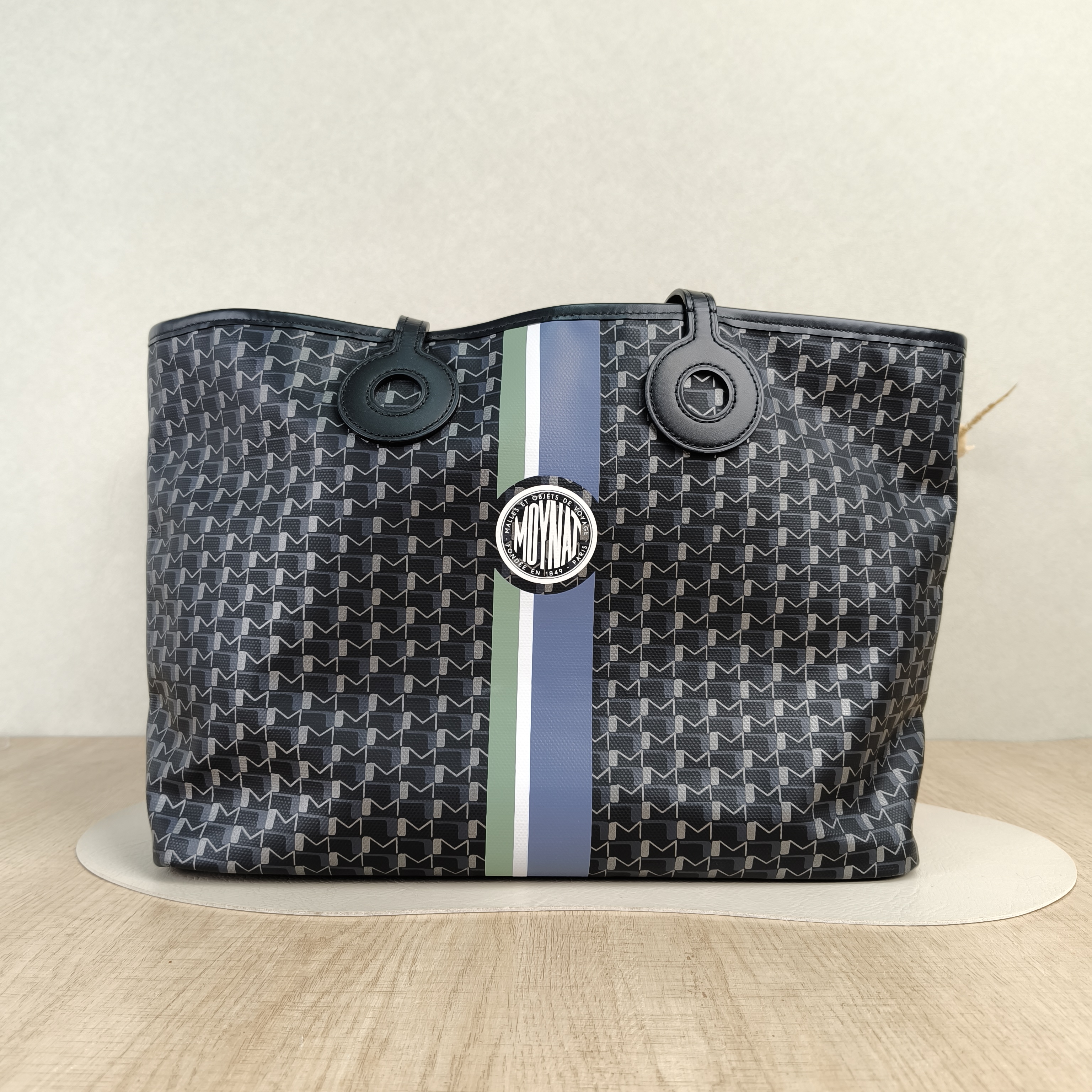 Moynat Shoulder Bag tote Grey PVC One Size35 × 14 × 26 cm