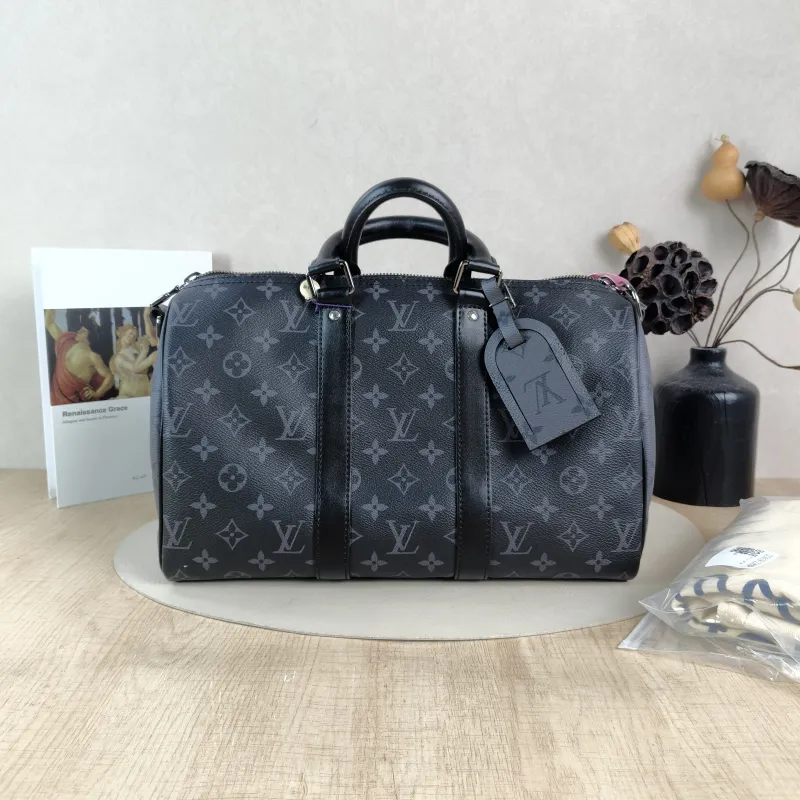 Louis Vuitton Crossbody Bag Keepall 35 Monogram PVC One Size 35 × 16 × 21 cm — cover view 2 of 6