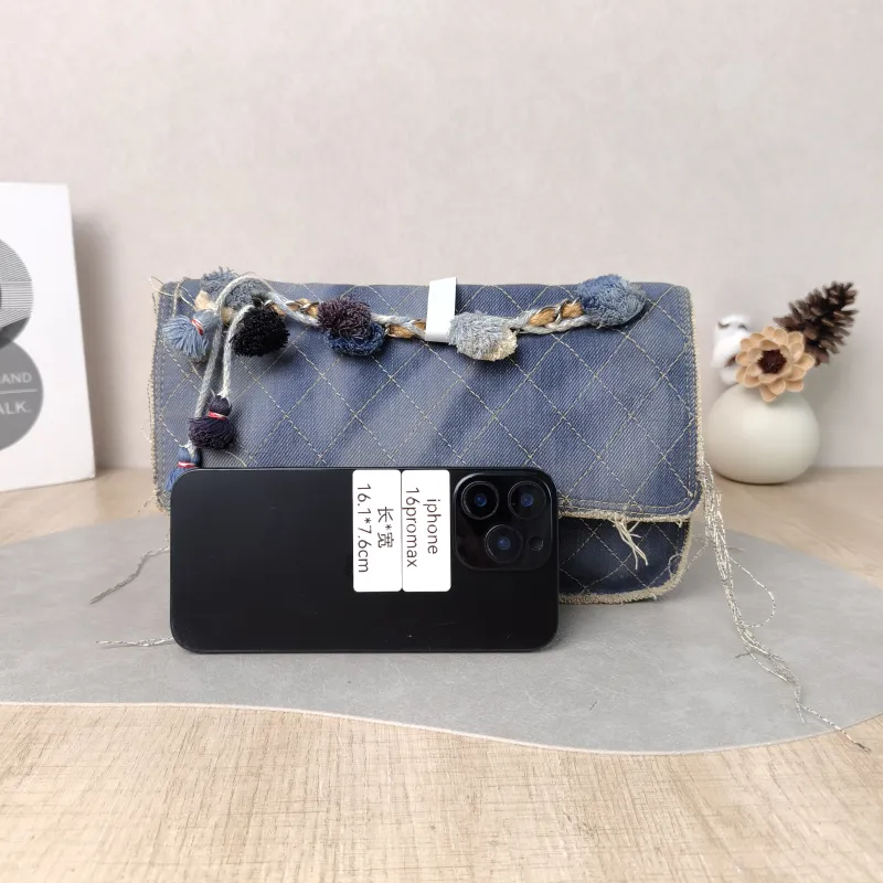 Chanel Crossbody Bag Crossbody Bag Blue 25 × 7 × 14 cm 20 — cover view 5 of 5