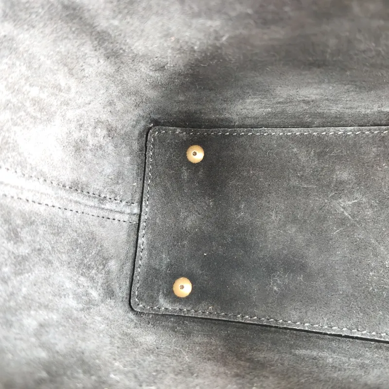 SAINT LAURENT Shoulder Bag LE 37 Black Calfskin Mini 13 × 6 × 15 cm — detail view 4 of 9