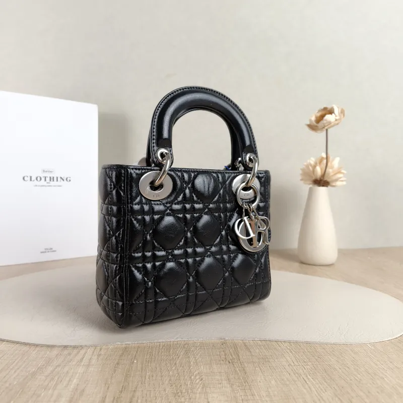 DIOR Crossbody Bag Lady Lady Dior Bag Lambskinmini17 × 7 × 15 cm — cover view 2 of 6