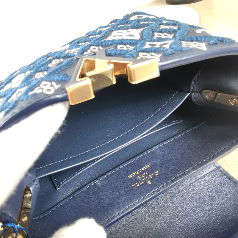 Louis Vuitton Crossbody Bag Capucines 1854 Calfskin Embroidered Mini 21 × 8 × 14 cm — detail view 9 of 12