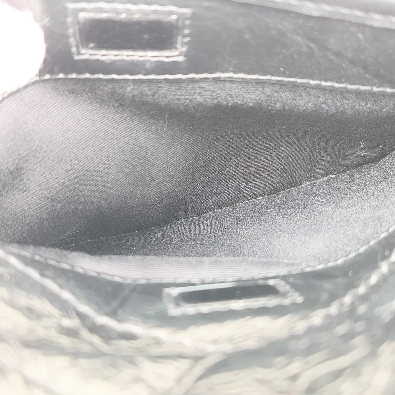 SAINT LAURENT Crossbody Bag Niki Black Waxed Leather Calfskin Small 21 × 7.5 × 16 cm — detail view 6 of 13