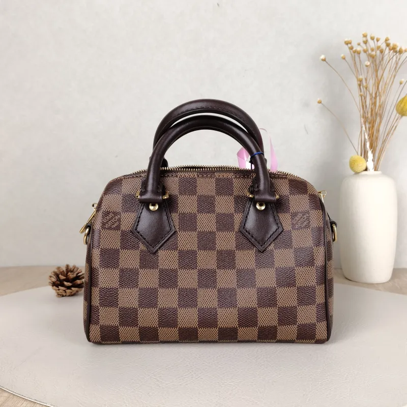 Louis Vuitton Crossbody Bag Speedy20 Shoulder Strap PVC Small20.5 × 12 × 13.5 cm