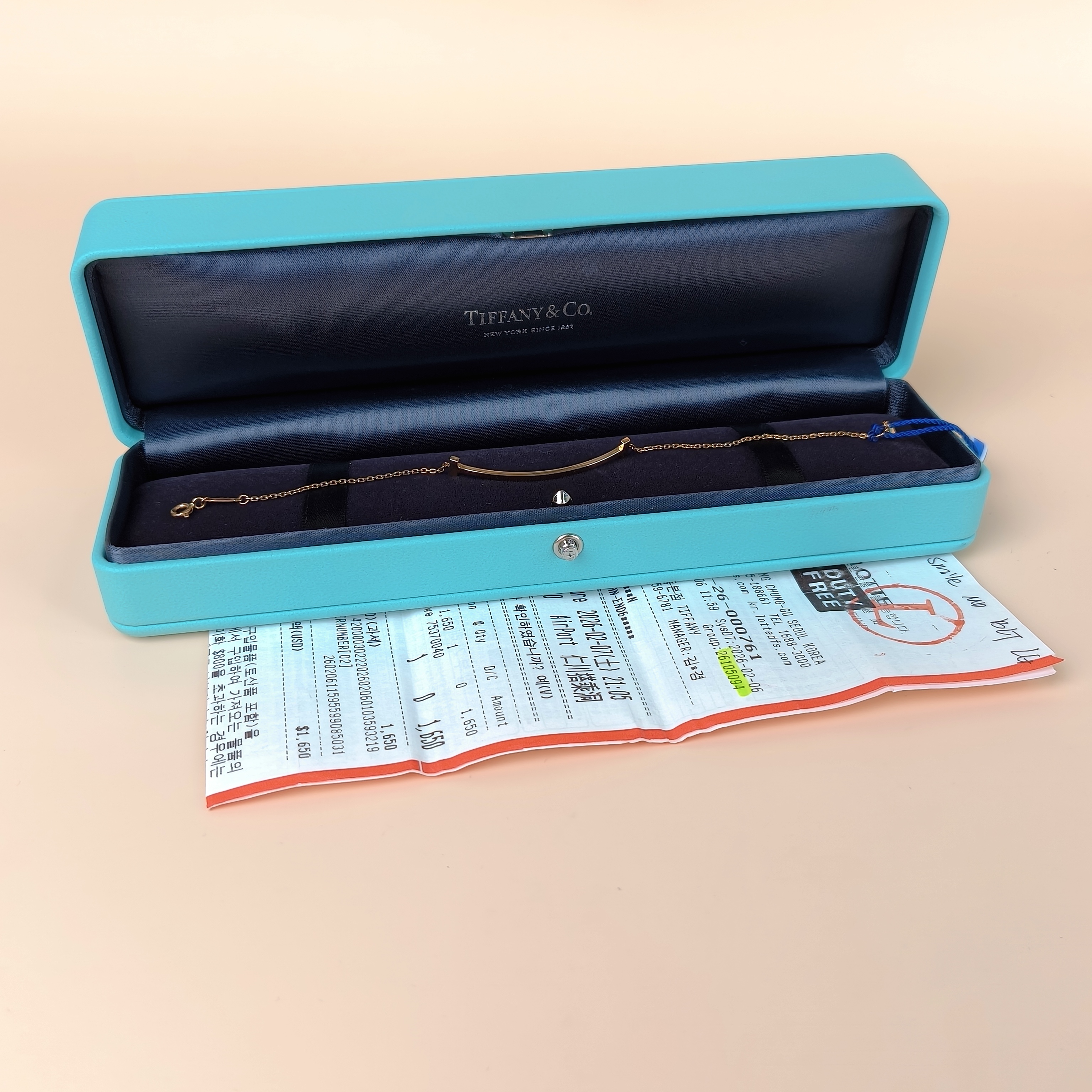 Tiffany&Co. Bracelet TC ollection Smile Rose Gold Bracelet Rose Gold 18KR ose Gold Large17.1 — cover view 6 of 8
