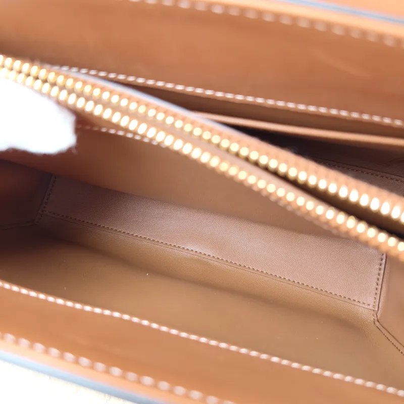 CELINE Crossbody Bag 16 Edition Caramel Calfskin Small 23 × 10 × 18 cm — detail view 12 of 12