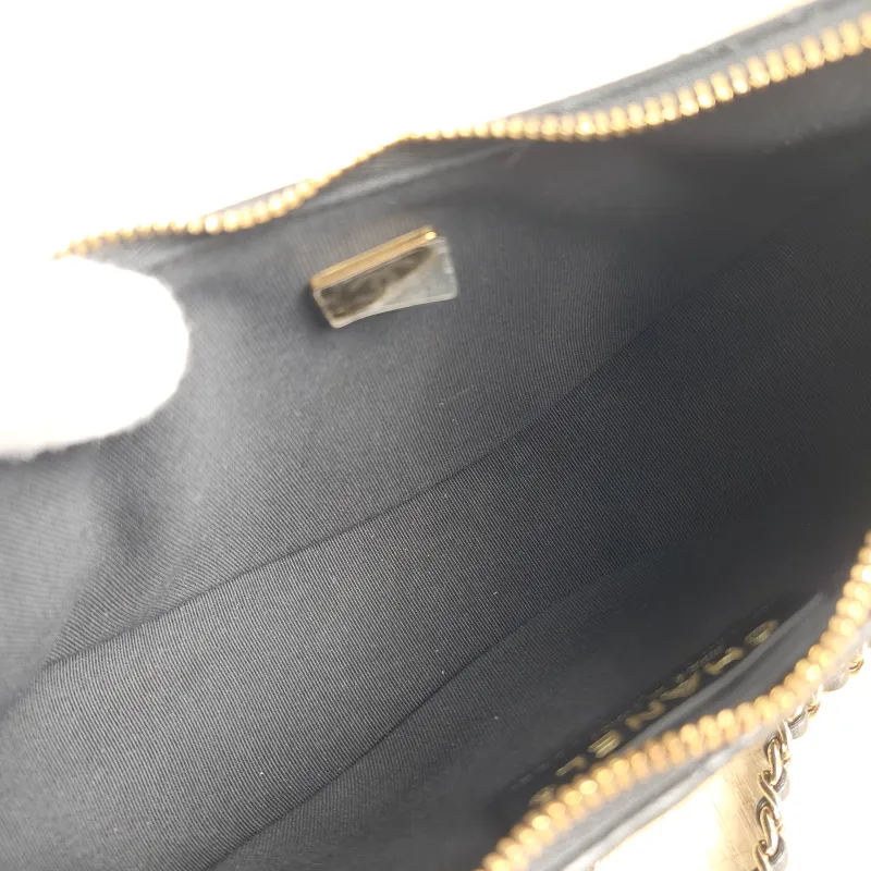 Chanel Shoulder Bag Black Lambskin Small 20 × 6 × 15 cm — detail view 2 of 9