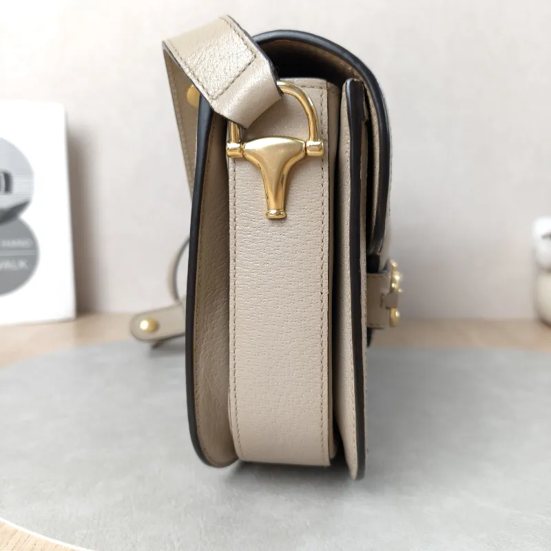 GUCCI Crossbody Bag Horsebit 1955 Horsebit Medium PVC Medium25 × 8 × 18 cm — detail view 1 of 16