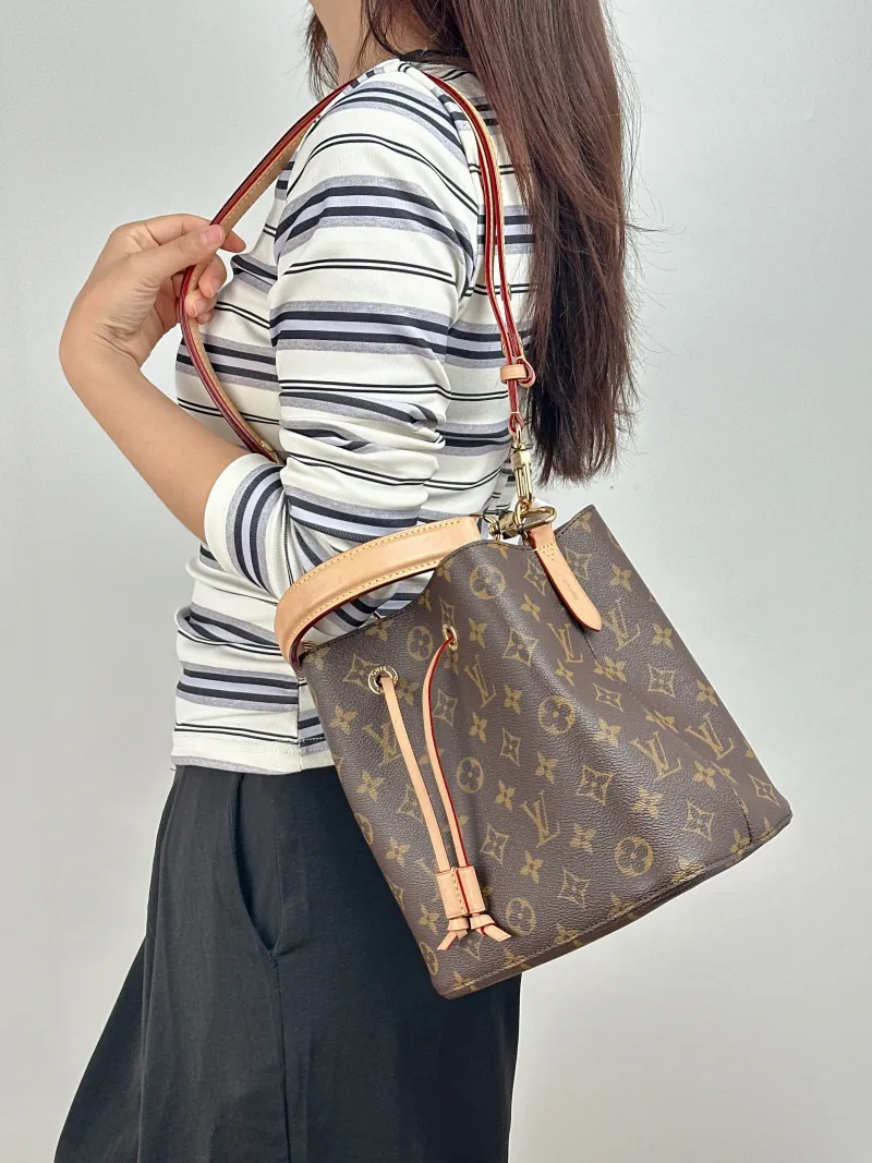 Louis Vuitton Crossbody Bag NÉONOÉ Bucket Bag BB Monogram PVC BB 20 × 13 × 20 cm — on-model view 1 of 2