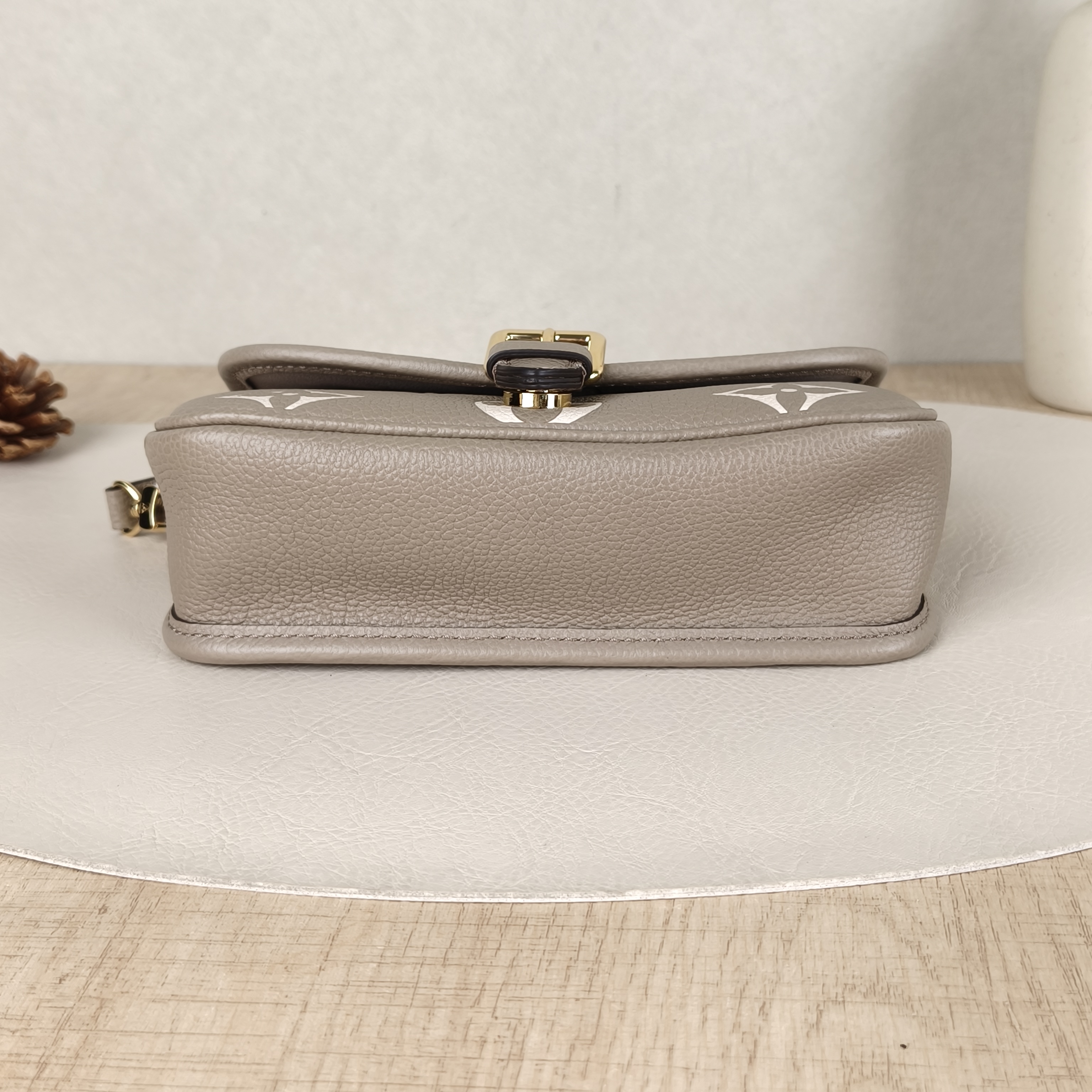 Louis Vuitton Crossbody Bag Diane Baguette Bag Empreinte Embossed Calfskin Monogramnano19 × 6 × 10.5 cm — cover view 2 of 5