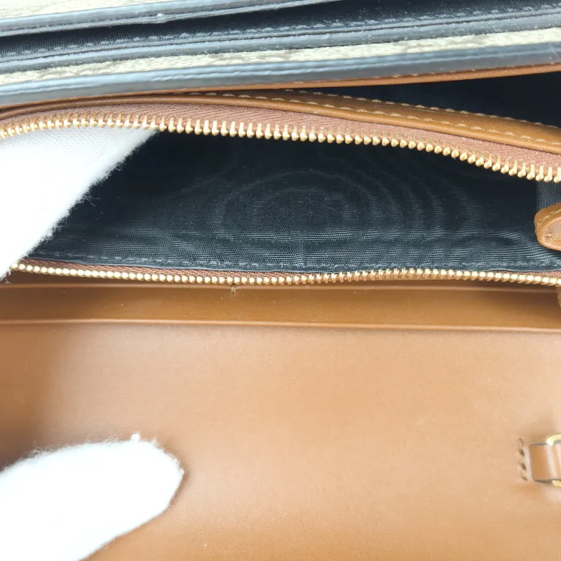 GUCCI Crossbody Bag Padlock woc Crossbody Bag Monogram PVC Mini 19 × 4.5 × 11 cm — detail view 13 of 13