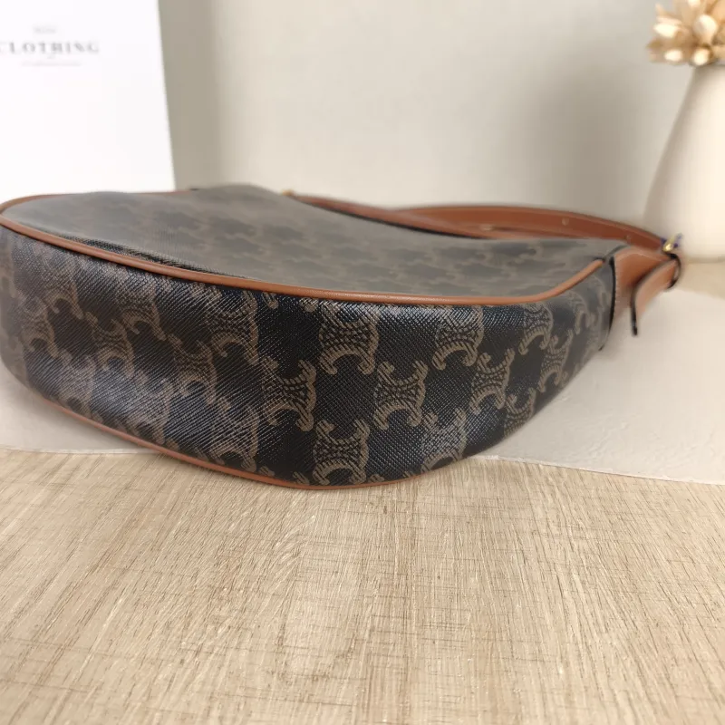 CELINE Shoulder Bag HELOISE TRIOMPHE Monogram PVC Small 24 × 7 × 21 cm — detail view 2 of 8