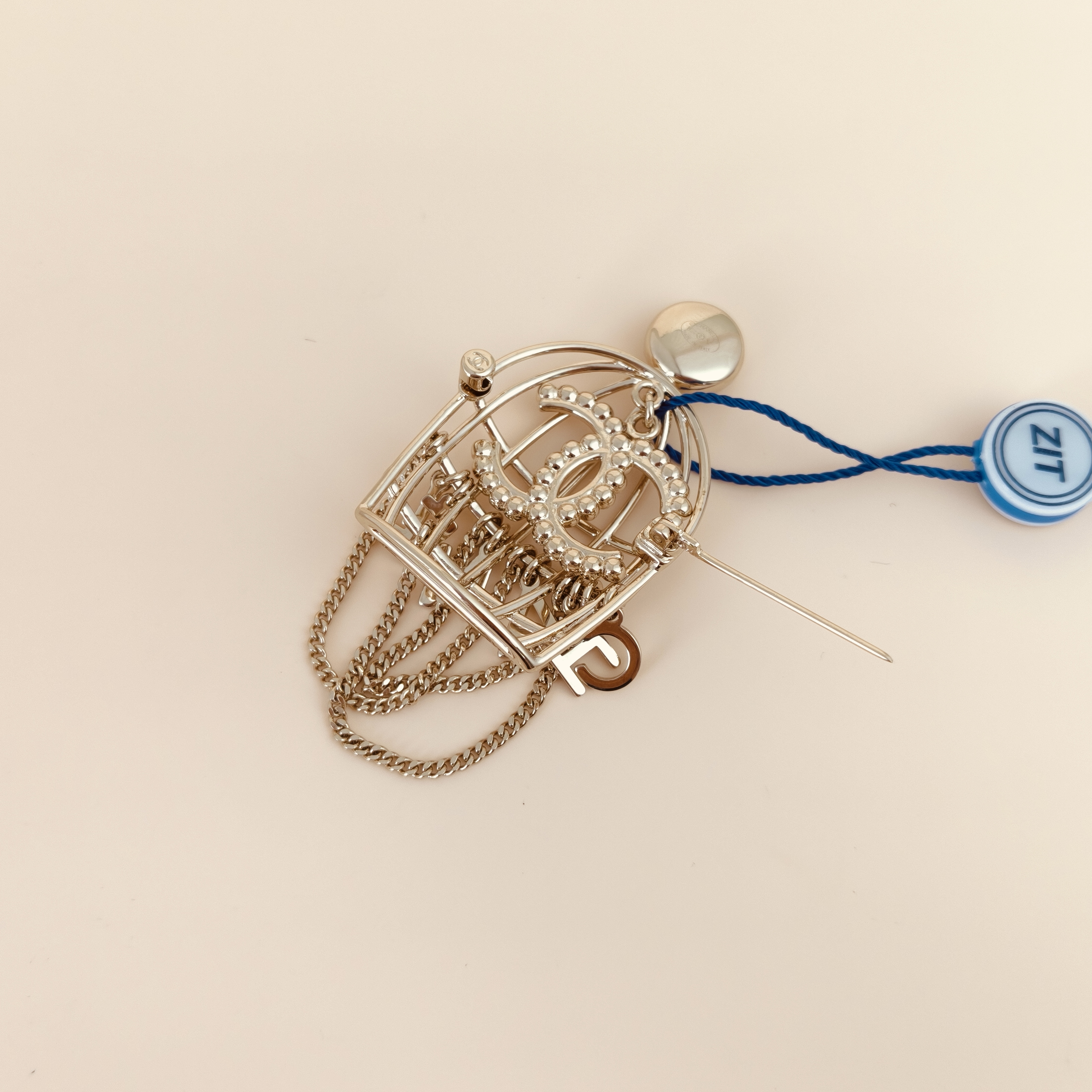 Chanel Brooch Brooch c Gold One Size โ cover view 5 of 6