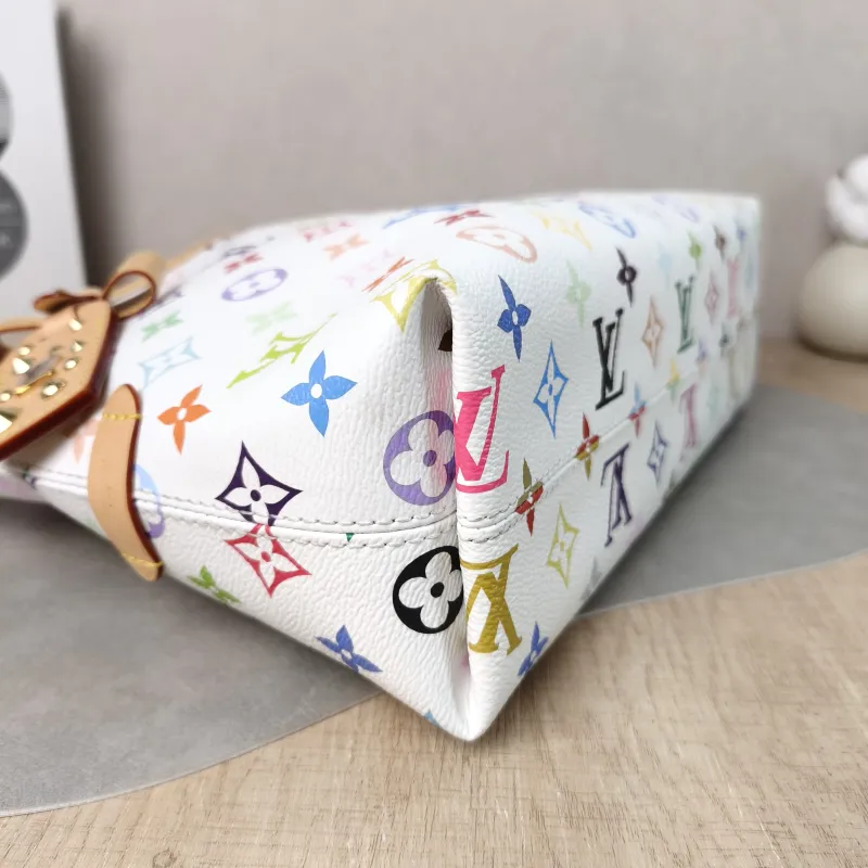 Louis Vuitton Shoulder Bag Carryall East West Multicolore PVC One Size 36 × 10 × 19 cm — detail view 7 of 9