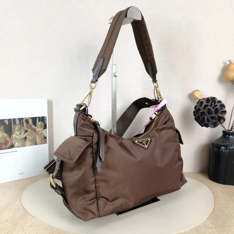 PRADA Shoulder Bag Explore Messenger Bag Nylon Large 32 × 11.5 × 22 cm — cover view 6 of 6