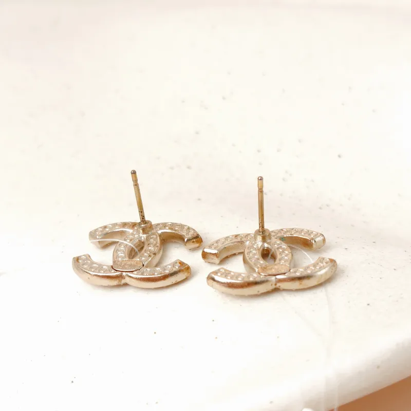 Chanel Earrings c Earrings Gold One Size — cover view 6 of 8