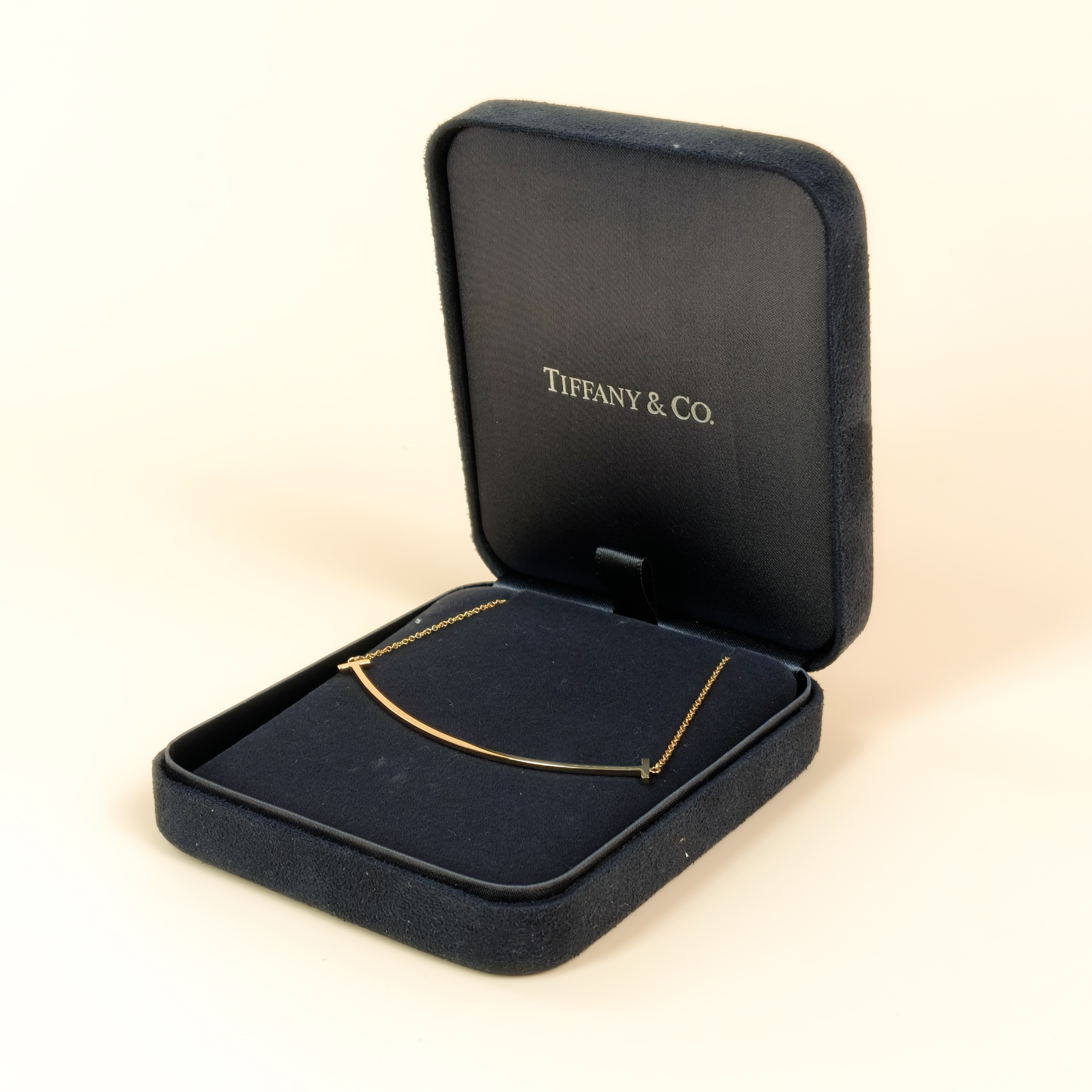 Tiffany&Co. Necklace T Collection Large Smile Necklace Yellow Gold Yellow Gold 18KY ellow Gold Large45cm — cover view 4 of 7
