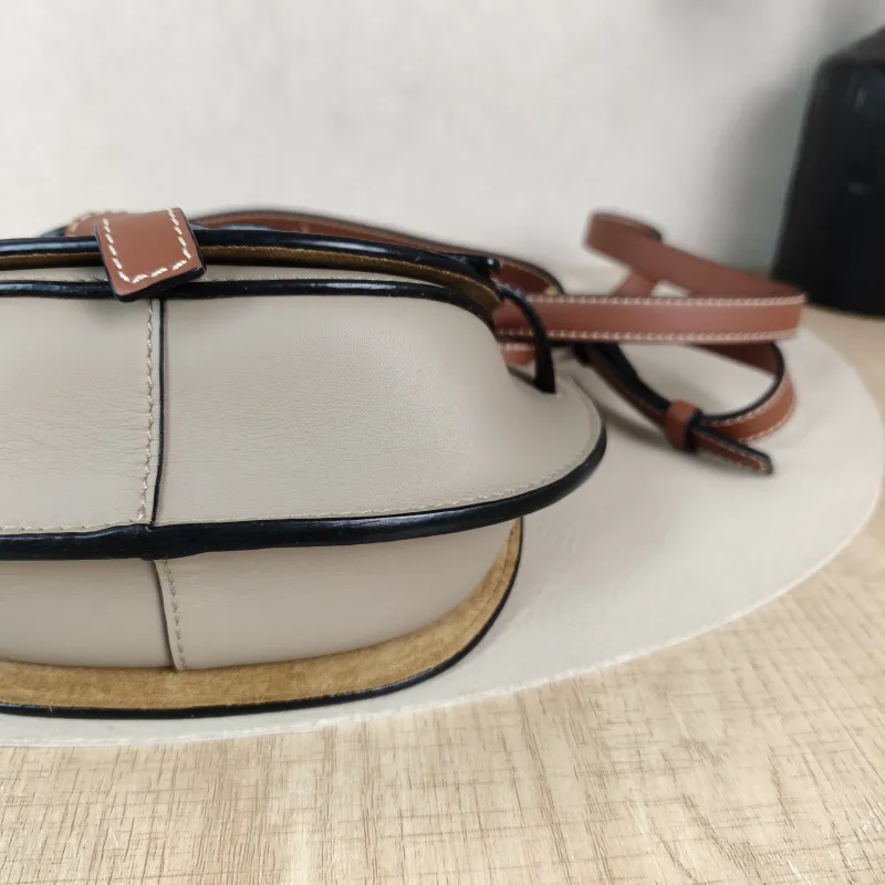 LOEWE Crossbody Bag Gate Colorblock Calfskin Mini 15 × 8 × 12.5 cm — detail view 9 of 12